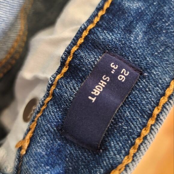 GAP Denim Cutoff Jean Shorts 26 - Picture 4 of 5